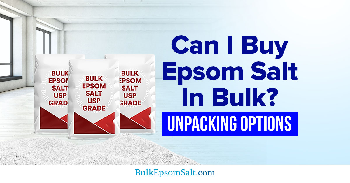 can i buy epsom salt in bulk