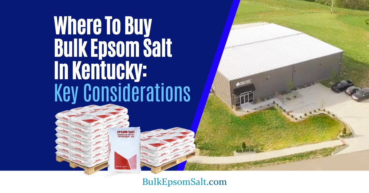 where to buy bulk epsom salt in kentucky