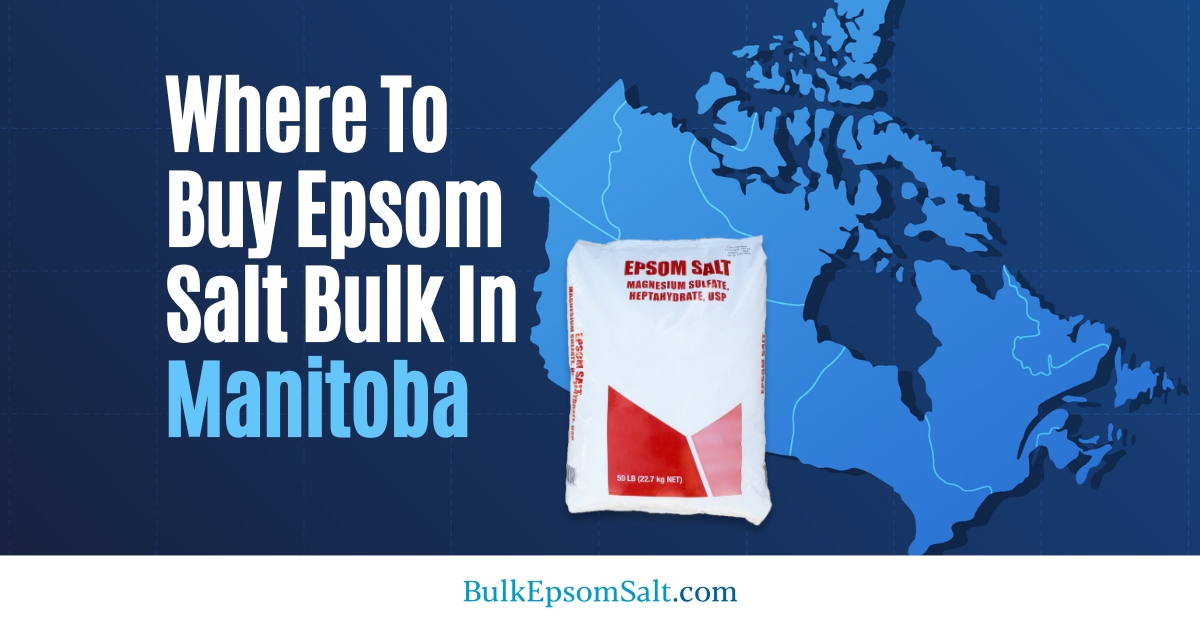 where to buy epsom salt bulk in manitoba