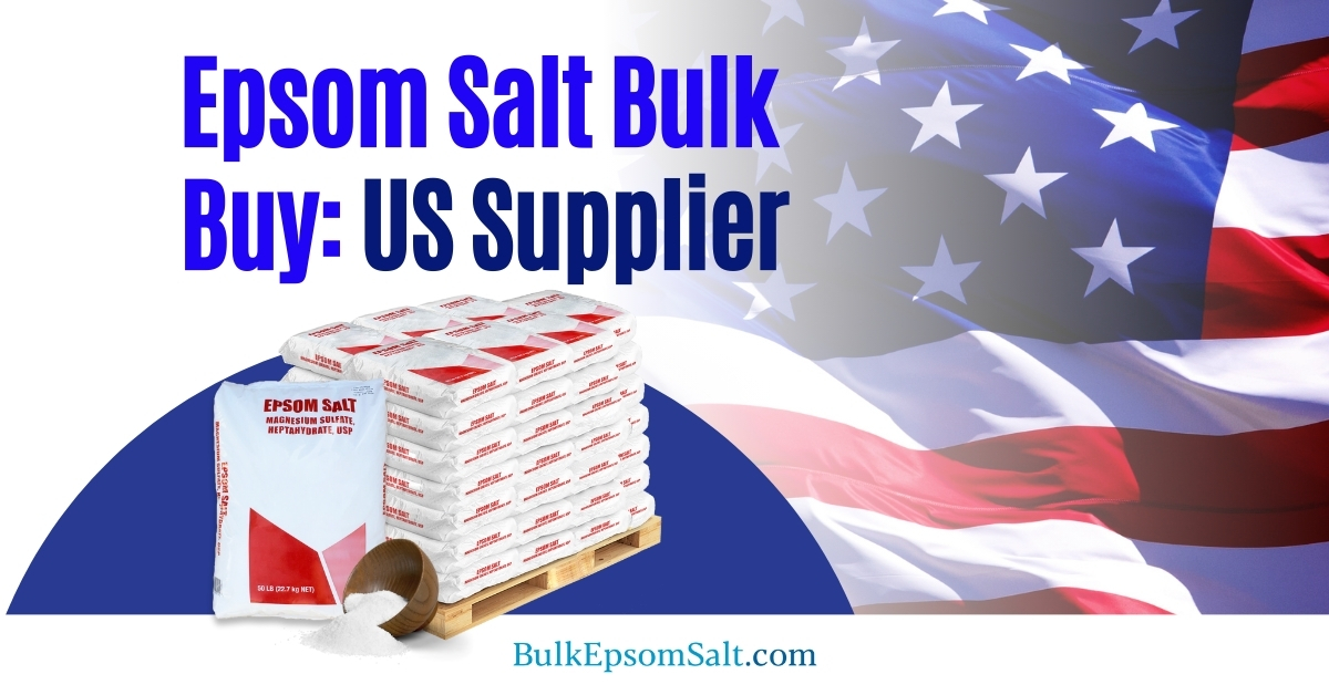 supplier for epsom salt bulk buy needs