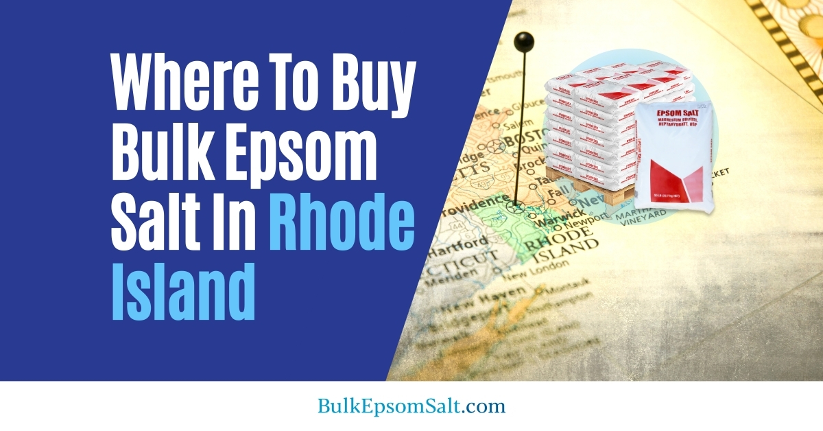 where to buy bulk epsom salt in rhode island