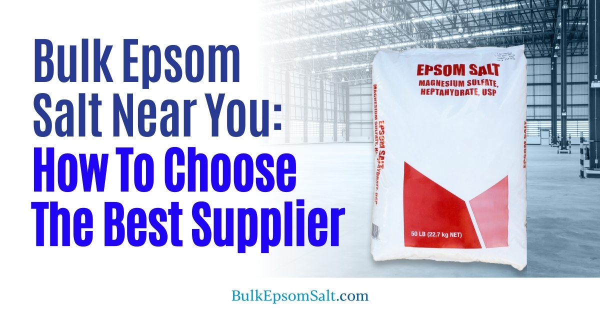 bulk epsom salt near me