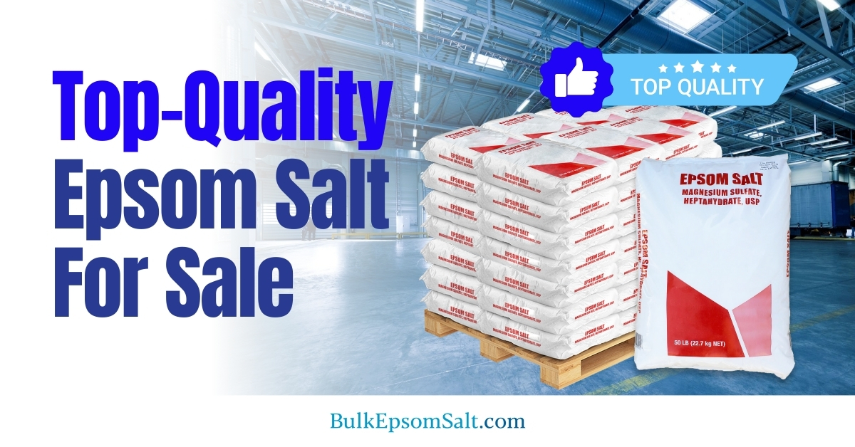 top-quality epsom salt for sale