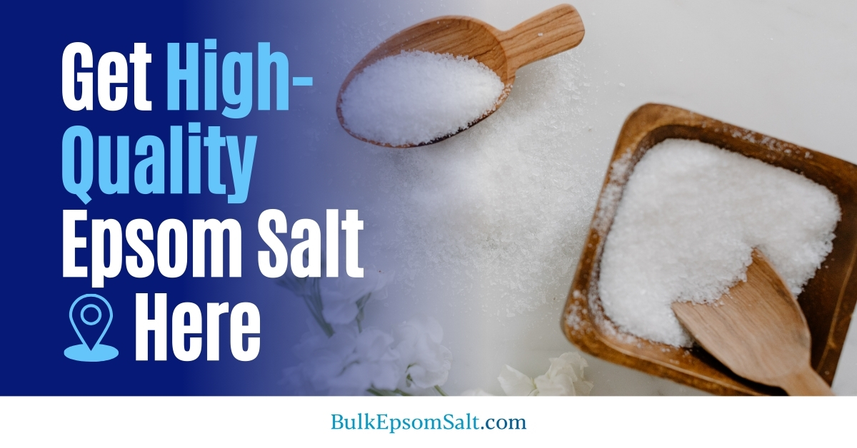 where to source high-quality magnesium sulphate epsom salt