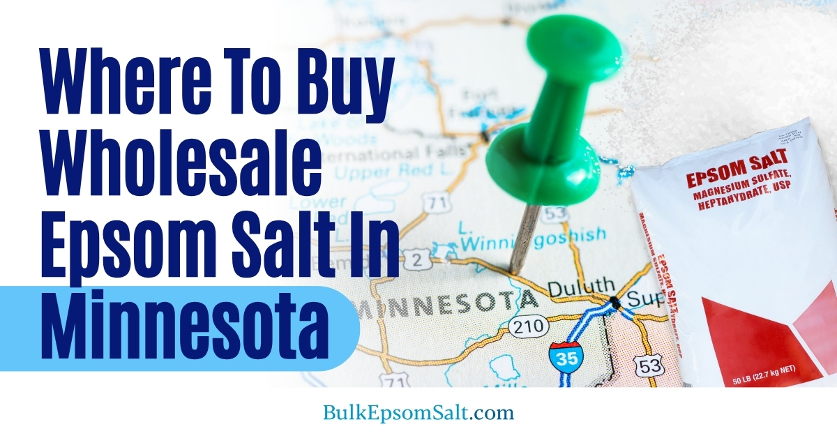 where to buy wholesale epsom salt in Minnesota