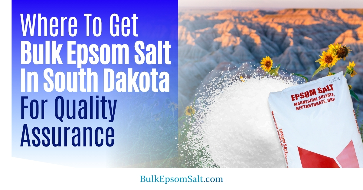 where to get bulk epsom salt in south dakota