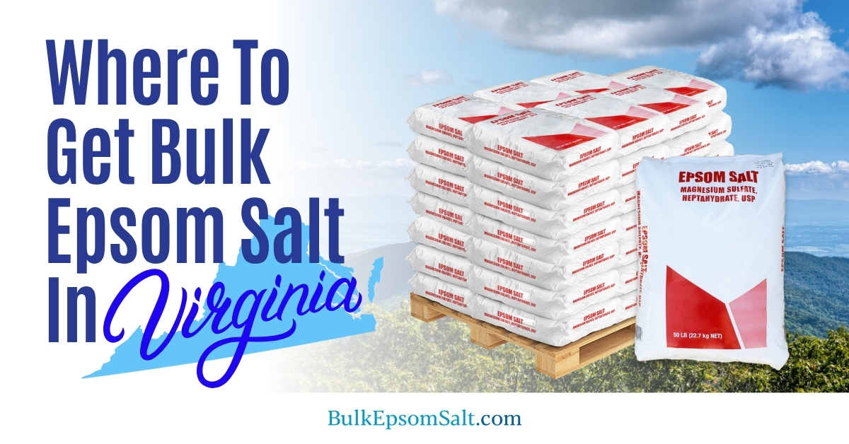 where to get bulk epsom salt in virginia
