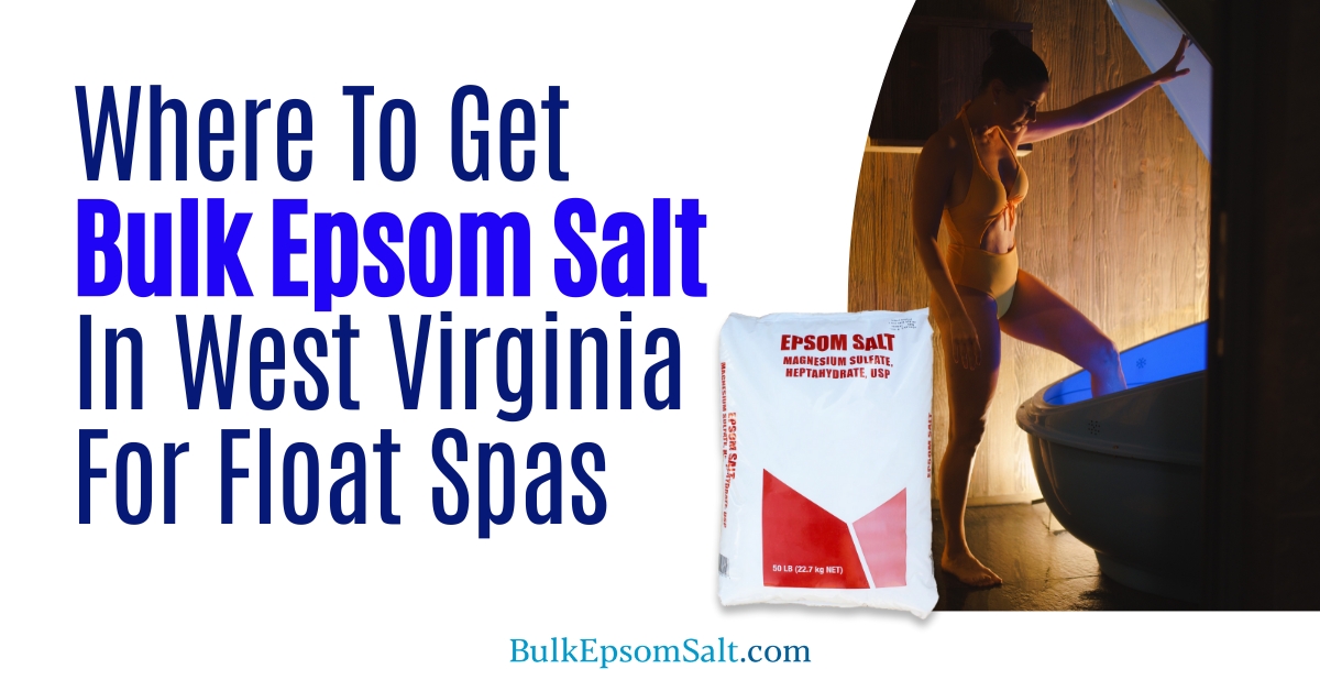 where to get bulk epsom salt in west virginia