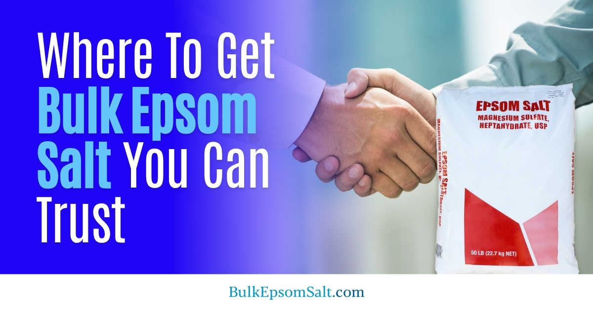 where to get bulk epsom salt in ontario