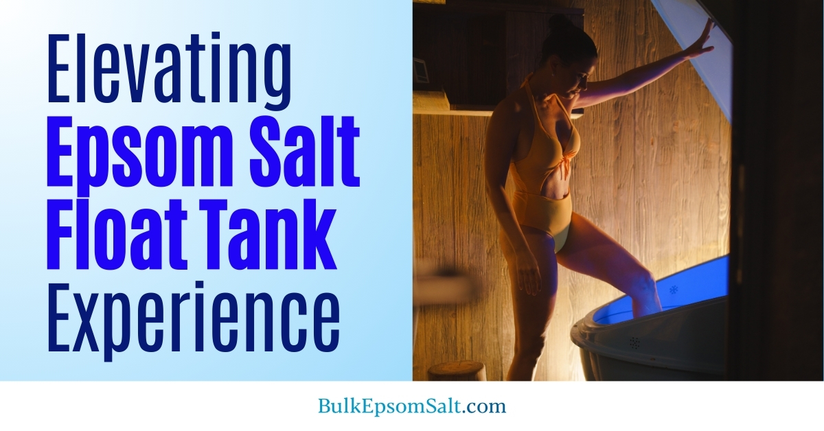 elevating epsom salt float tank experience