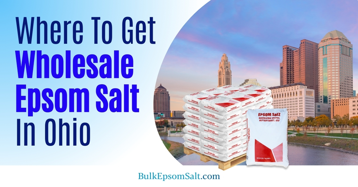 where to get wholesale epsom salt in ohio