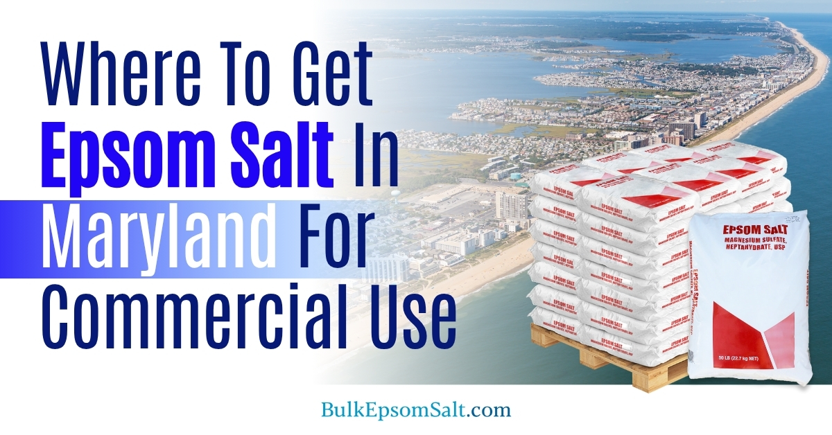 where to get epsom salt in maryland