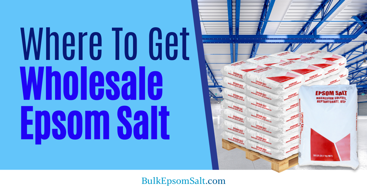 where to get wholesale epsom salt in ontario