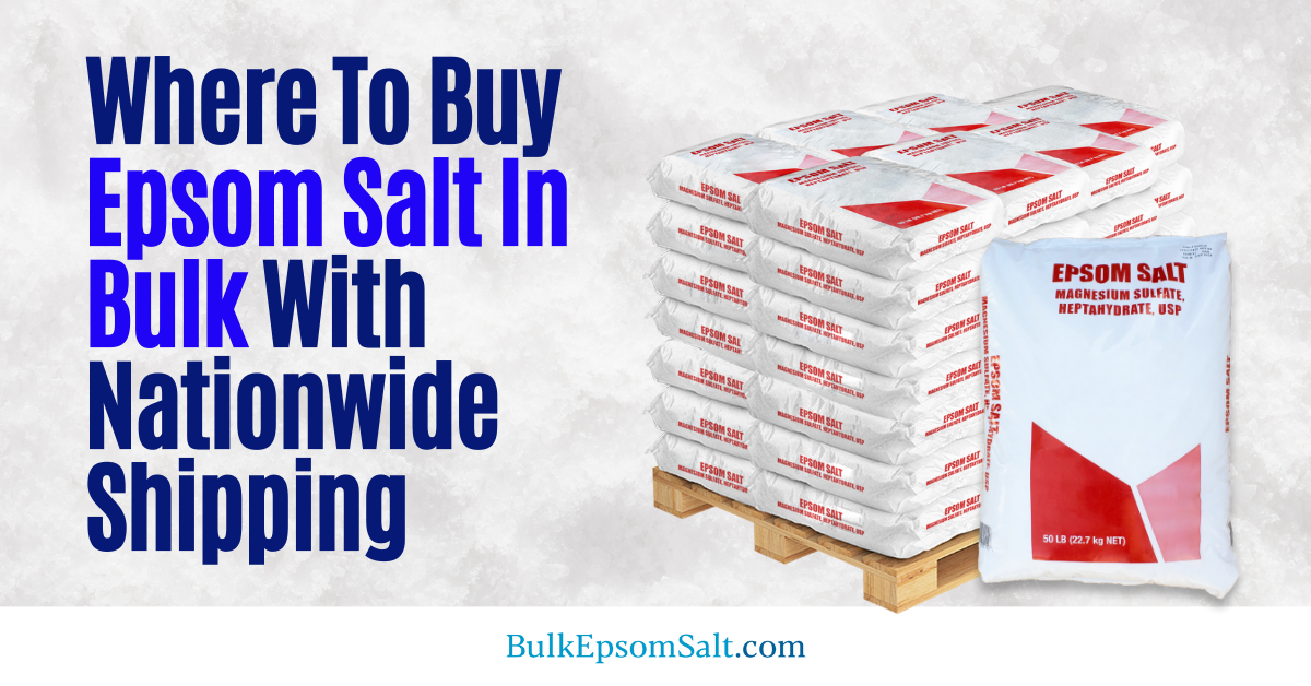 where to buy epsom salt in bulk with nationwide shipping