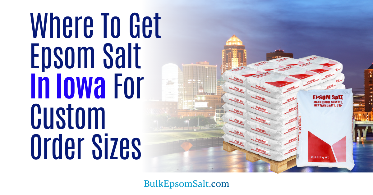 where to get epsom salt in iowa