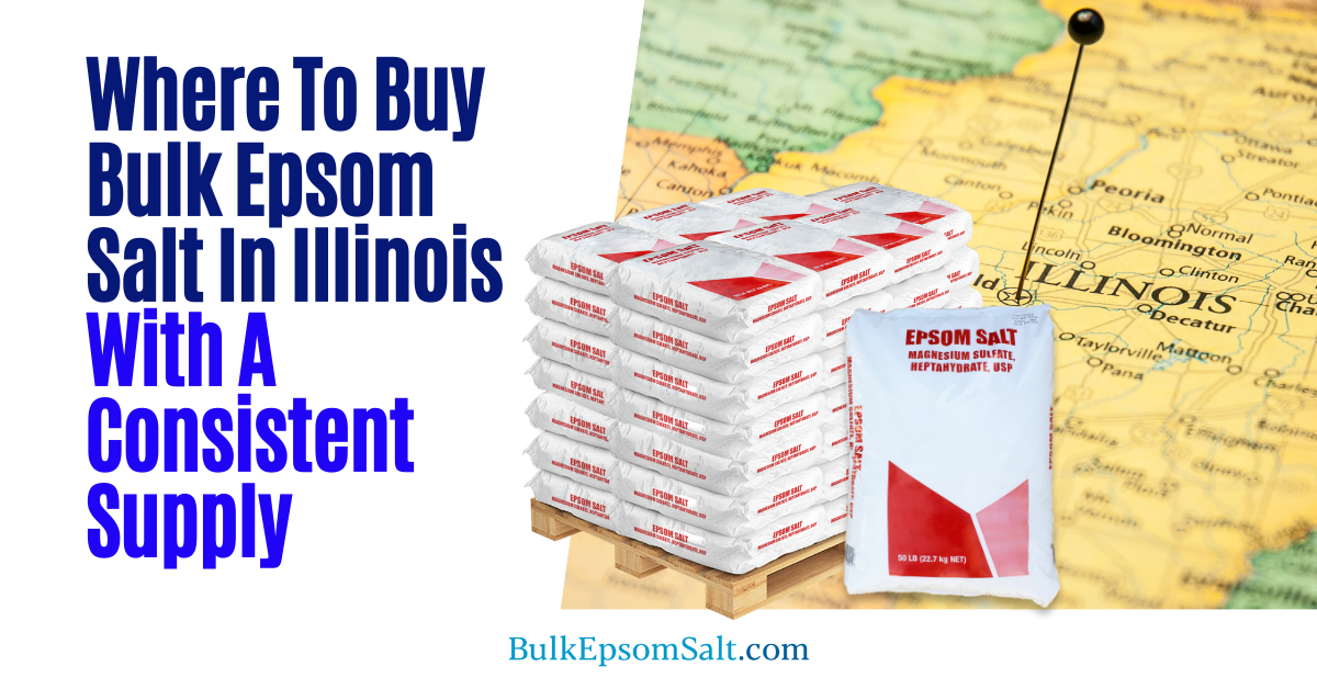 where to buy bulk epsom salt in illinois with consistent supply