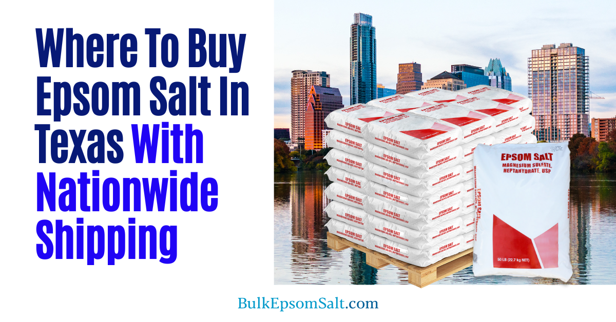 where to buy epsom salt in texas