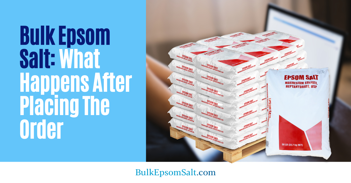bulk epsom salts and freight handling
