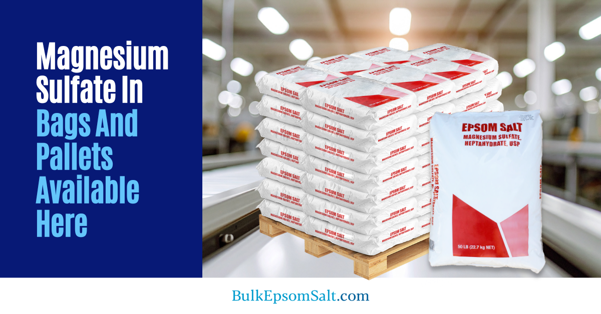 sourcing domestic magnesium sulfate epsom salts