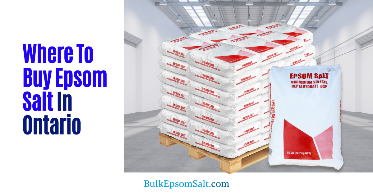 where to buy epsom salt in ontario