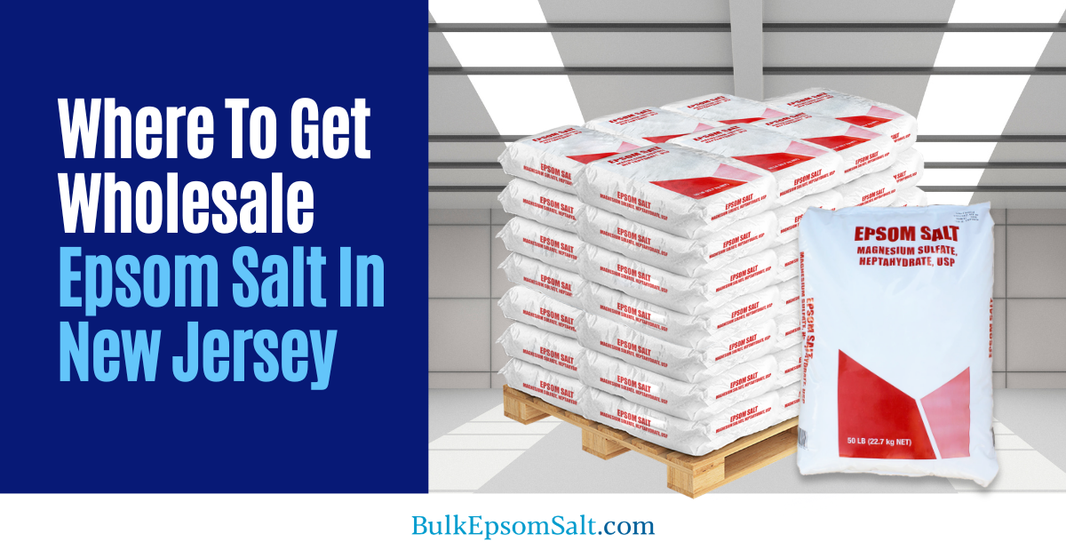 where to get wholesale epsom salt in new jersey