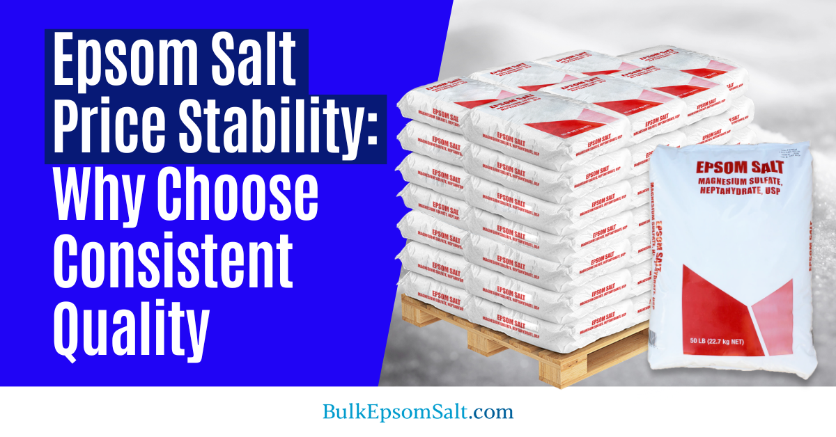 epsom salt price stability
