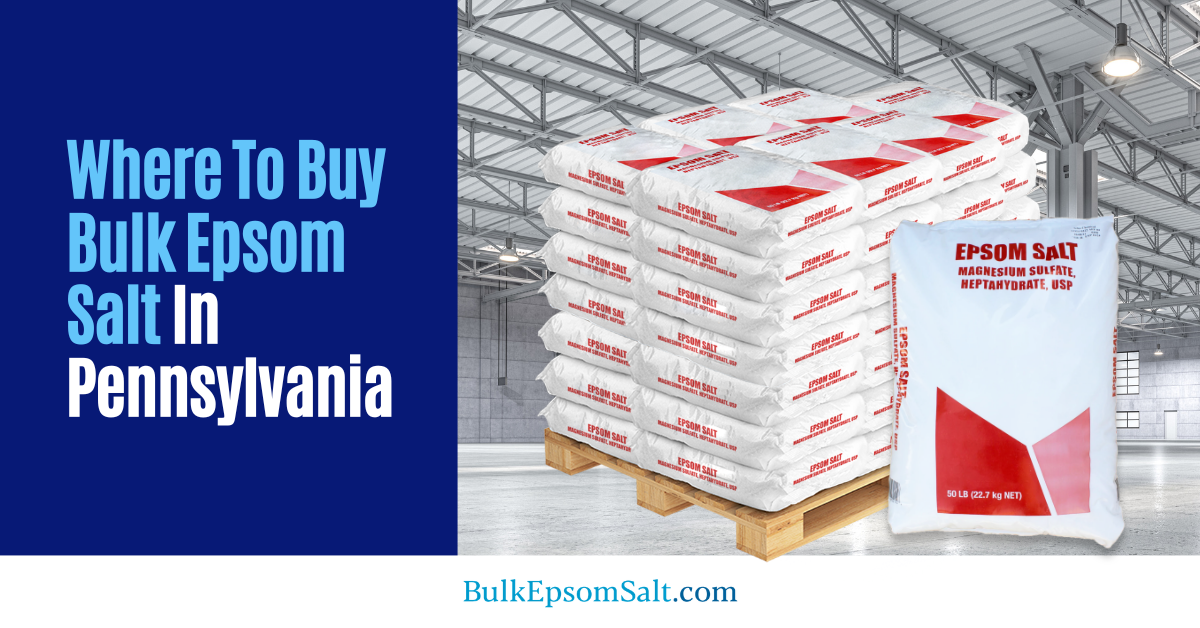 where to buy bulk epsom salt in pennsylvania
