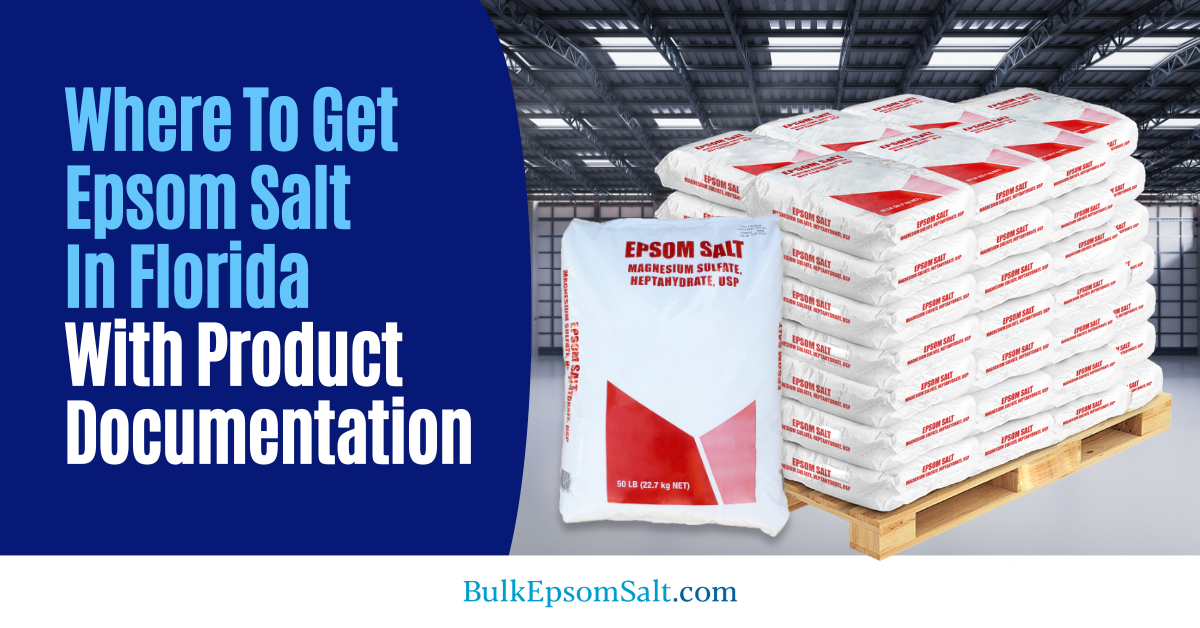 where to get epsom salt in florida