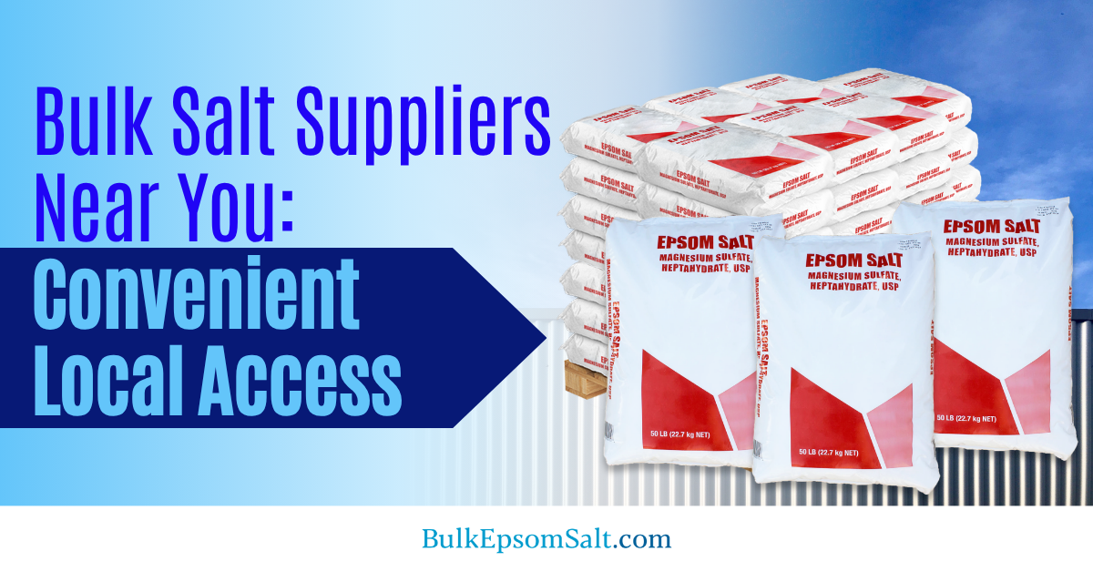 bulk salt suppliers near me for consistent production