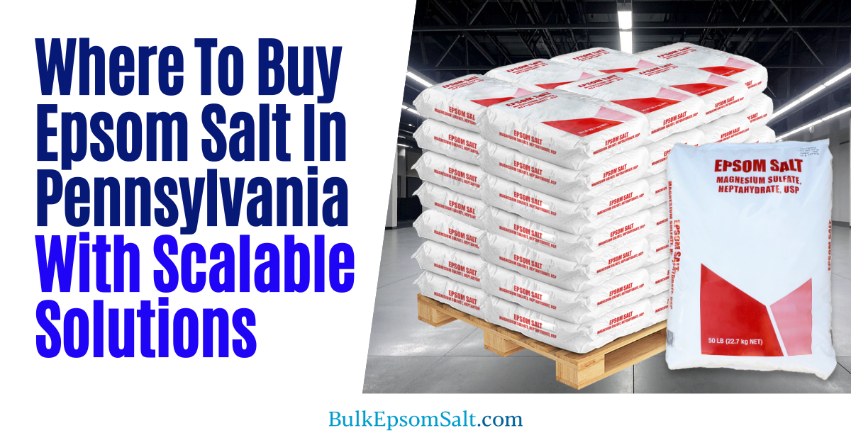 where to buy epsom salt in pennsylvania