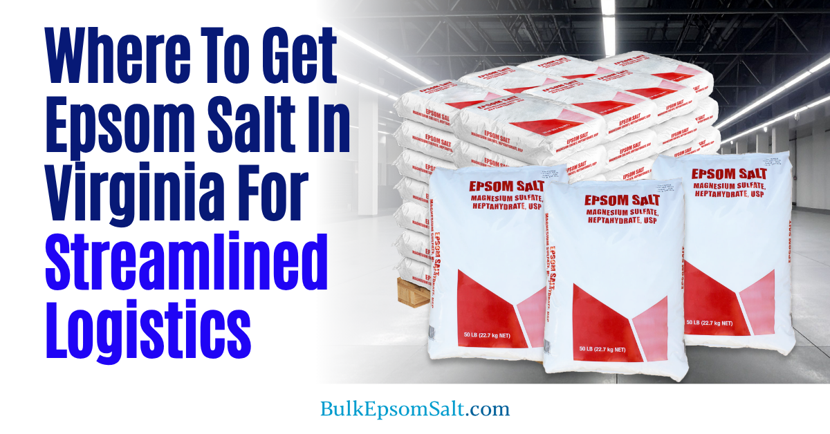 where to get epsom salt in virginia