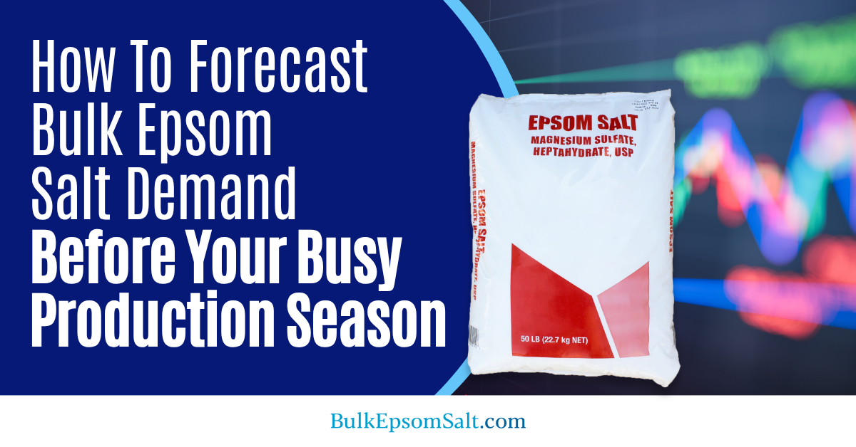 forecast bulk epsom salt demand